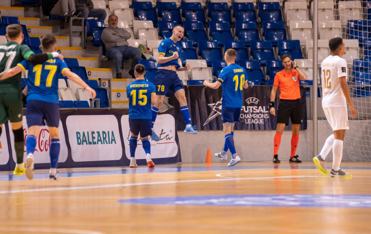 Constract Lubawa - FC Hit Kyiv 6:5 w fulsalowej Lidze Mistrzów na Majorce