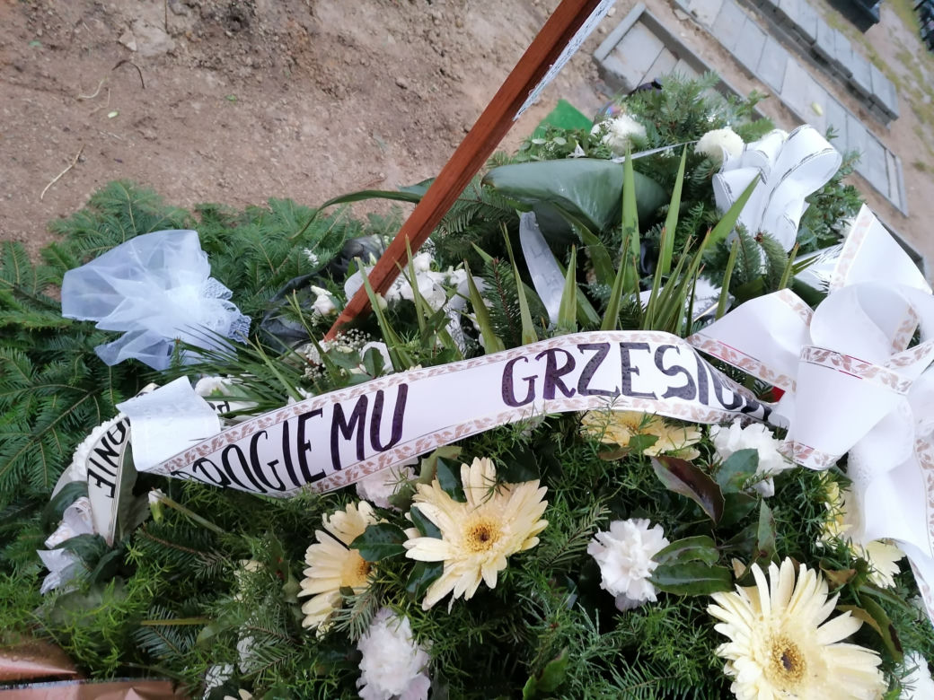 Tak wygląda grób młodego piłkarza spod Olkusza