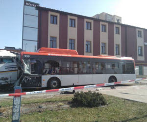 Rzeszów. Zderzenie dwóch autobusów [GALERIA]