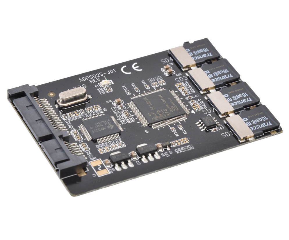 Twardy dysk z kart pamięci microSD