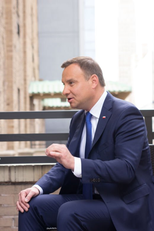 Prezydent jako osoba prywatna może spotykać się z kimkolwiek