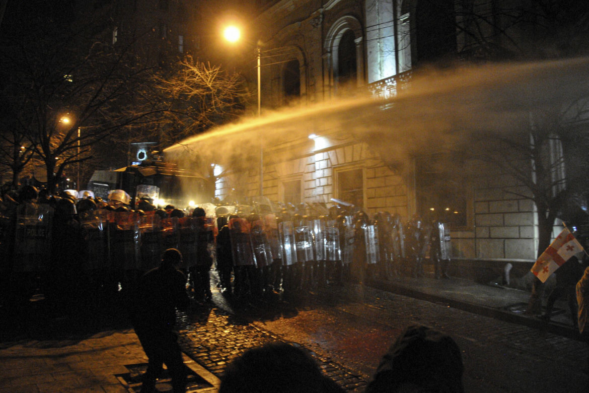 Protesty w Gruzji