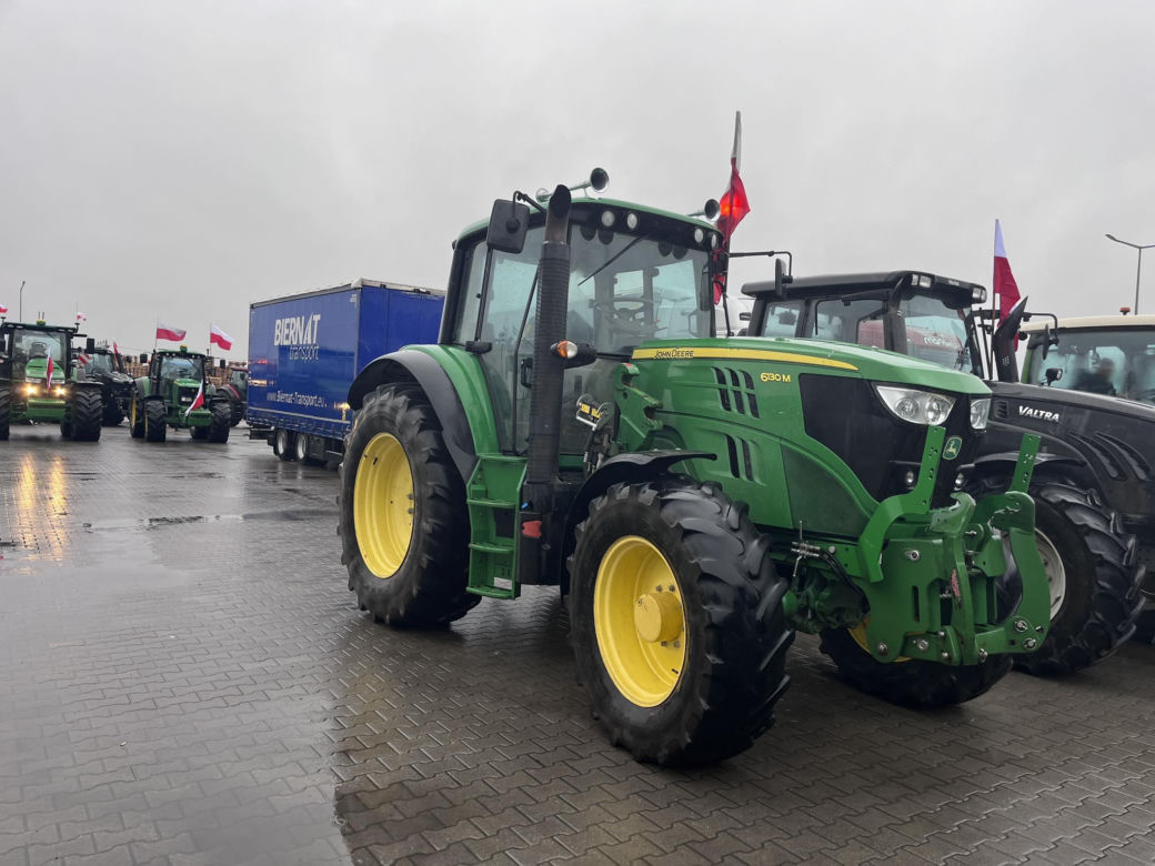 Kolejny protest rolników w Gorzowie
