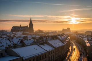 Gniezno, 19.12.2025. Jak długo potrwa złudzenie słońca?