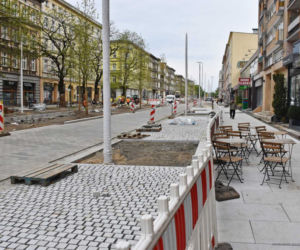 Przebudowa alei Wojska Polskiego - maj 2022