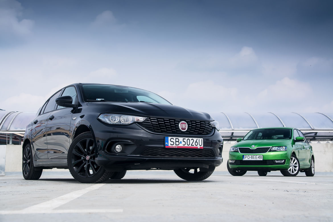 Fiat Tipo 1.4 T-Jet 120 KM vs. Skoda Rapid Spaceback 1.0 TSI 110 KM