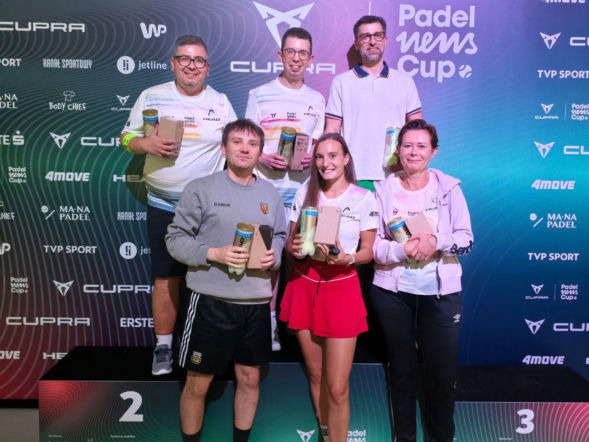 Zebraliśmy wspólnie ponad 40 tysięcy zł! Drużyna Super Expressu i Eski na podium CUPRA Padel News Cup
