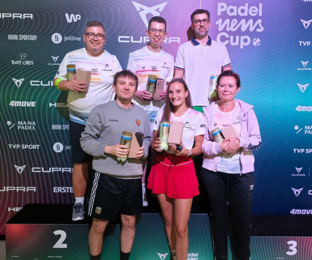 Drużyna ZPR Media na podium turnieju CUPRA Padel News Cup. O sukcesie dziennikarzy SE przeczytasz na Super Express.