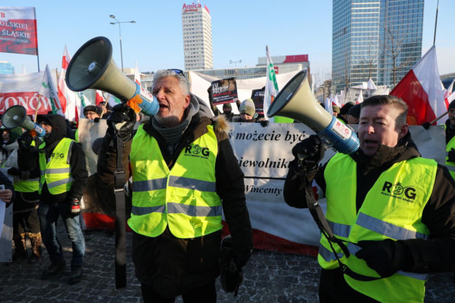 Protest rolników w Warszawie (9.01.2026)