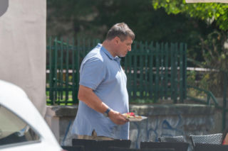 Gołota ze znajomymi
