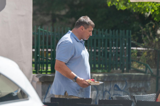 Gołota ze znajomymi