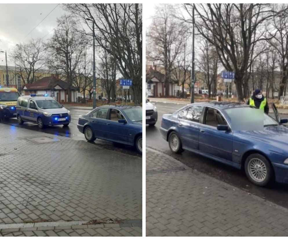 Olsztyn. Nieprzytomny 36-latek za kierownicą. Straż miejska znalazła przy nim susz roślinny