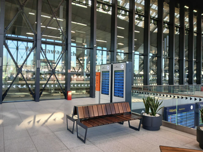 Dworzec kolejowy Warszawa Zachodnia po otwarciu