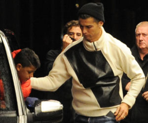 Cristiano Ronaldo z rodziną w Londynie