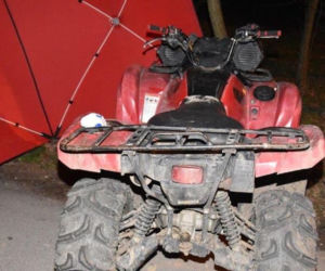 TRAGEDIA w Odporyszowie! Młody mężczyzna ZGINĄŁ jadąc na quadzie, jego kolega uciekł!