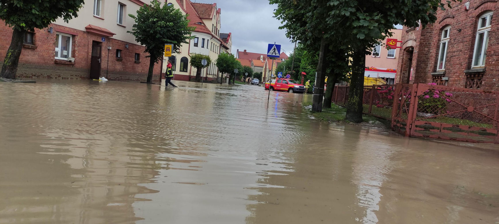 Elbląg i Tolkmicko walczą z żywiołem z wodą