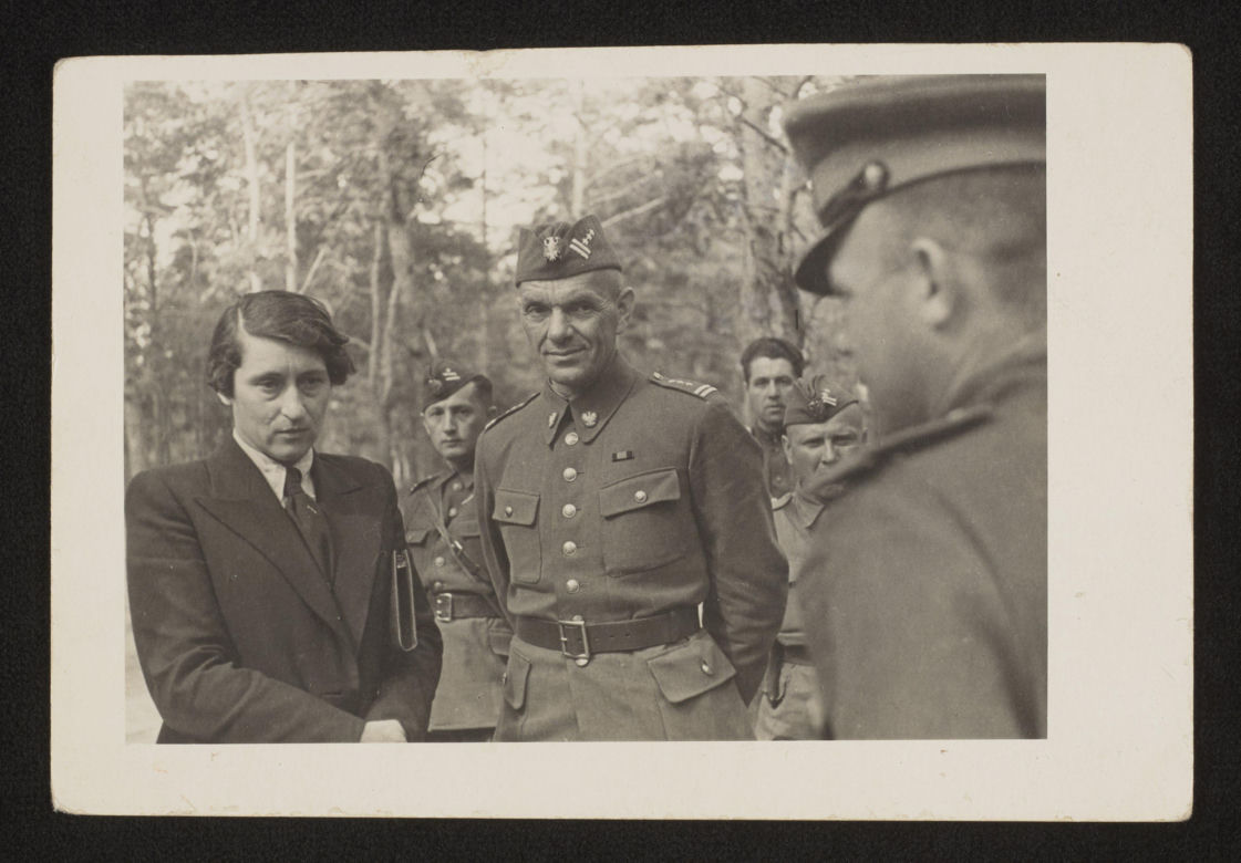 Wanda Wasilewska i gen. Karol Świerczewski, 1944.