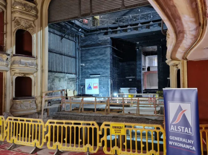 Opera Śląska w Bytomiu jest remontowana