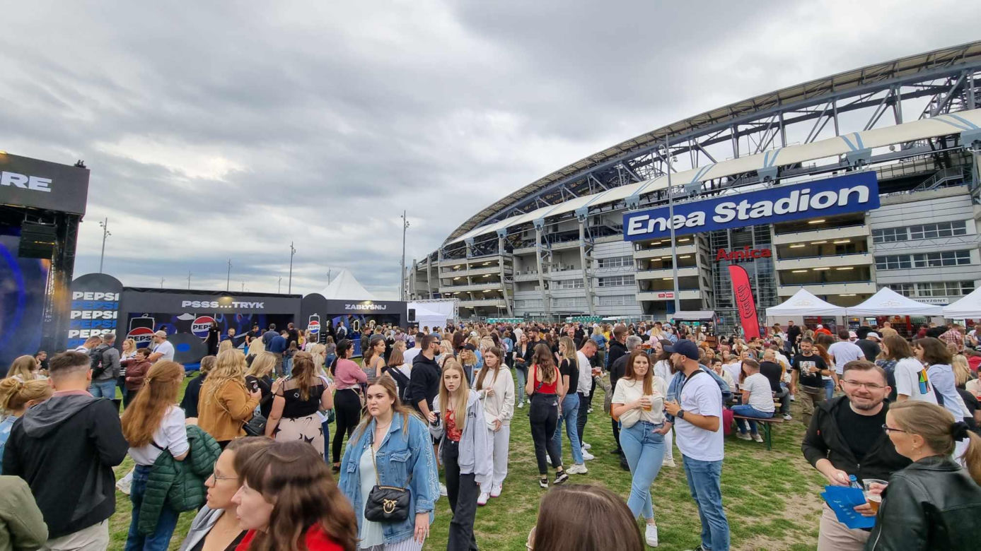 Zobacz, jaką strefę zorganizowano wokół stadionu, przed koncertem Dawida Podsiadło