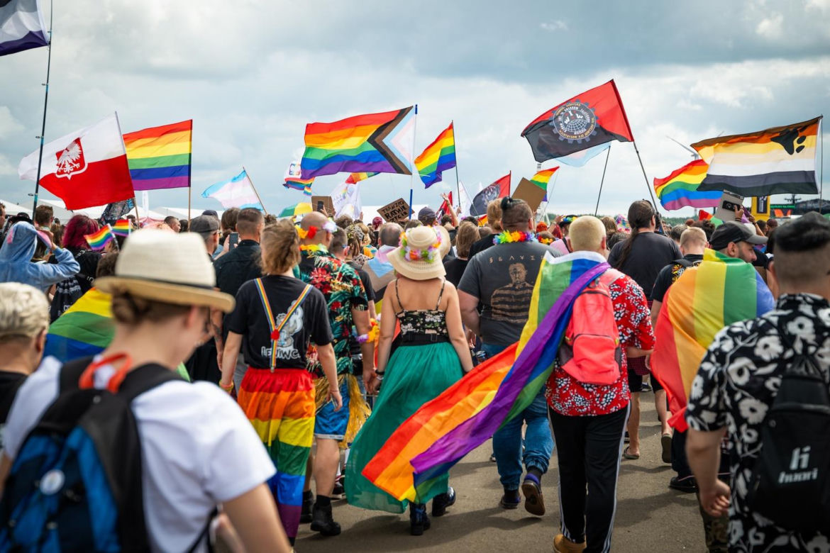 Marsz Równości na Pol’and’Rock Festival 2023