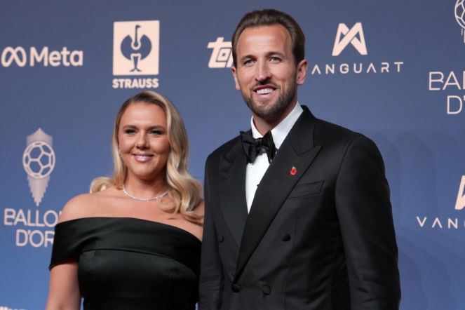 Harry Kane i jego żona Katie Goodland. Anglik z małżonką na gali Złotej Piłki [ZDJĘCIA]