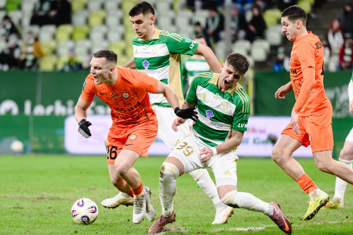 Lechia Gdańsk - Zagłębie Lubin: Zdjęcia z meczu 22. kolejki PKO BP Ekstraklasy