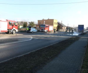 Wypadek w Bieruniu
