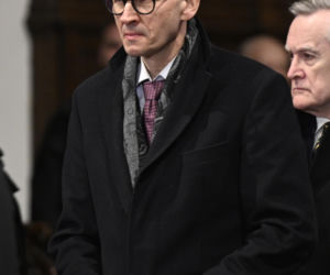 Msza za ofiary Smoleńska w Archikatedrze. Obecni Nawrocki i Kaczyńska