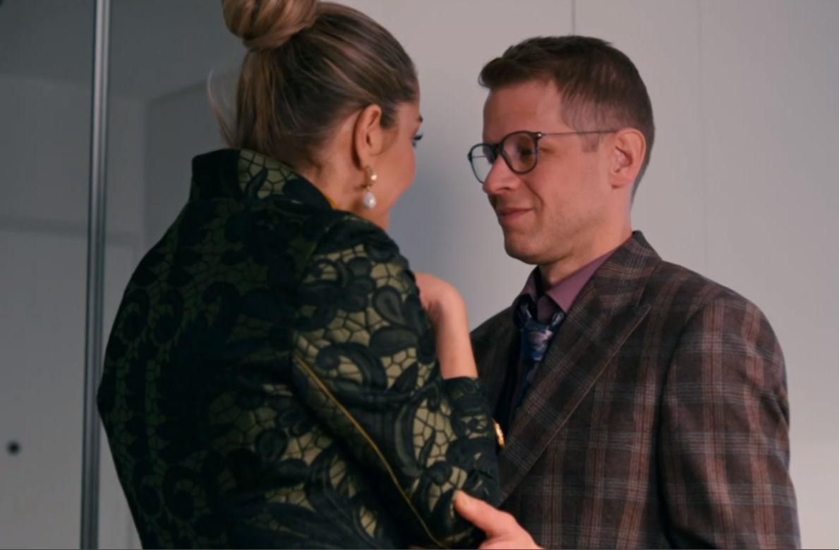 BrzydUla 2, odcinek 115, Violetta (Małgorzata Socha), Sebastian (Łukasz Garlicki)