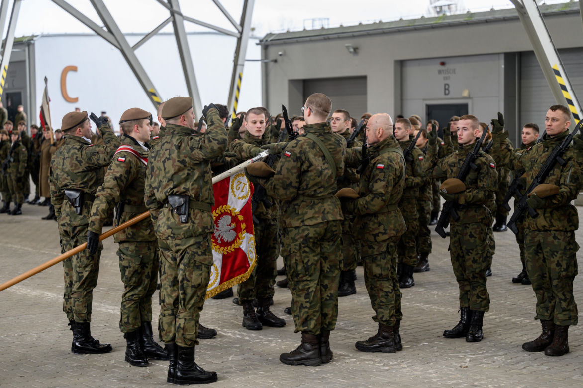 Przysięga żołnierzy 12WBOT