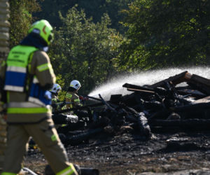 Krzyż przetrwał inferno. Zadziałała opatrzność?