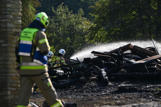 Krzyż przetrwał inferno. Zadziałała opatrzność?