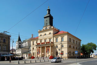 Lublin - budynek ratusza bez flagi Ukrainy [AUDIO]