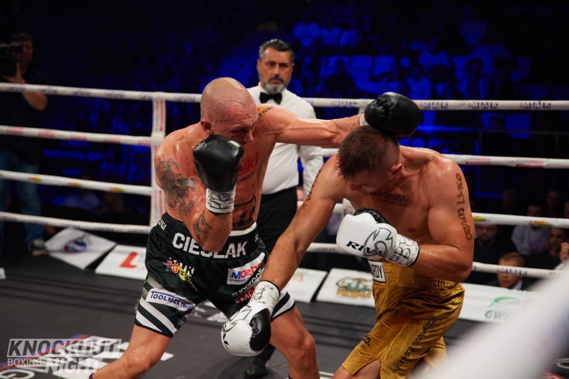Michał Cieślak wygrał na Knockout Boxing Night 24