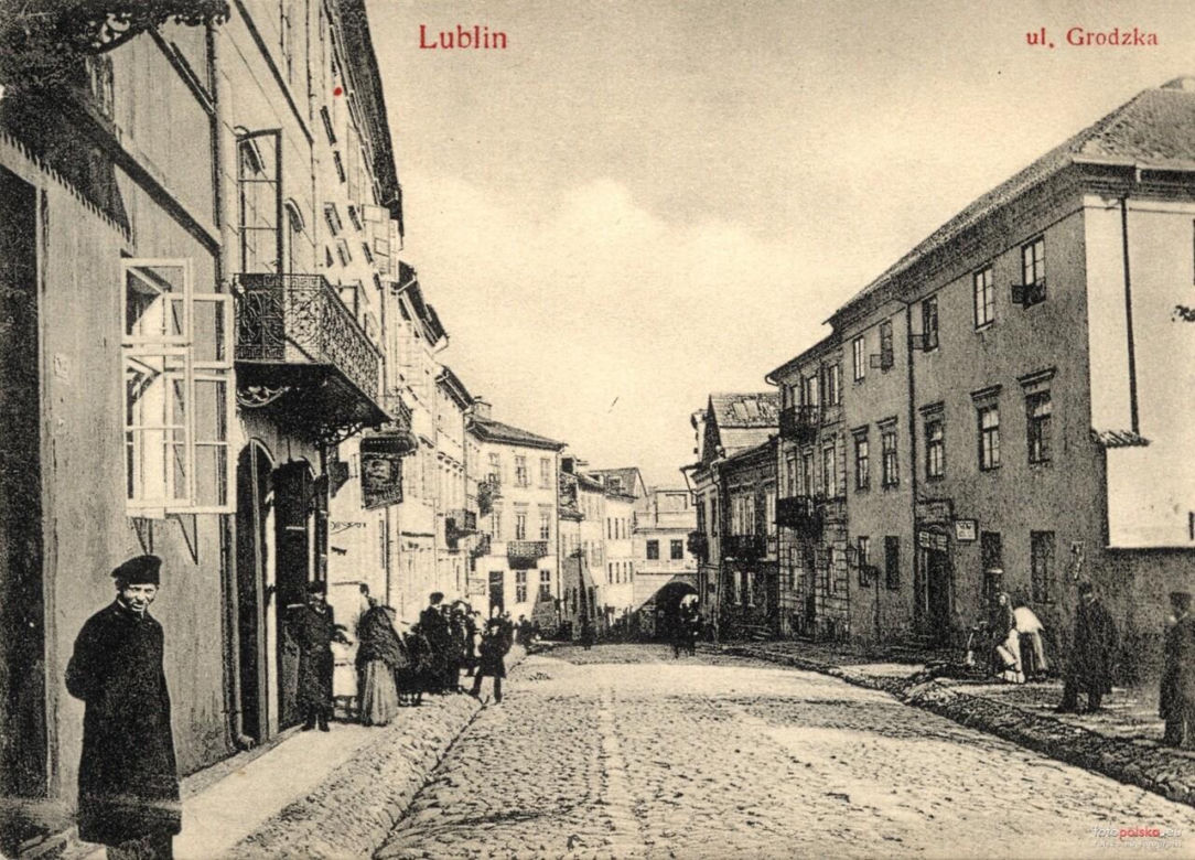 Archiwalne zdjęcia ul. Grodzkiej w Lublinie
