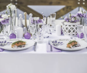 Aranżacja stołu na garden party