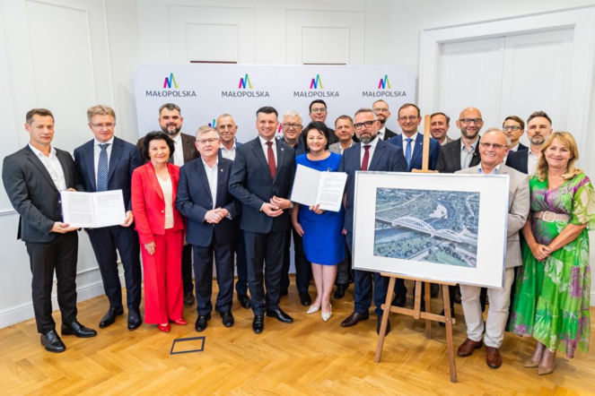Umowa jest podpisana. Może ruszać budowa trzeciego mostu na Dunajcu