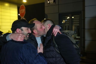 Górnicy opuszczają Kopalnię Węgla Kamiennego Silesia w Czechowicach-Dziedzicach