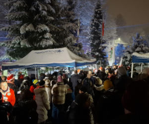 Powitanie Kacpra Tomasiaka w Bystrej 18.02.2026