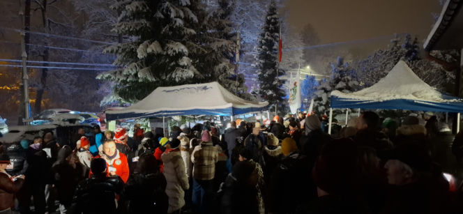 Powitanie Kacpra Tomasiaka w Bystrej 18.02.2026