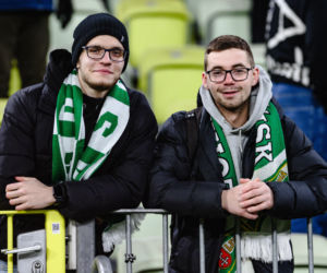 Lechia Gdańsk - Górnik Zabrze, zdjęcia kibiców i zawodników z meczu 18, kolejki PKO BP Ekstraklasy