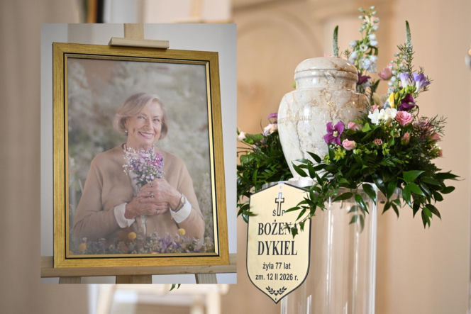 Pogrzeb Bożeny Dykiel
