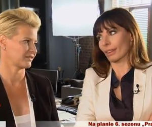 Dzień dobry TVN. Prawo Agaty 6 sezon. Małgorzata Kożuchowska i Agnieszka Dygant na planie serialu