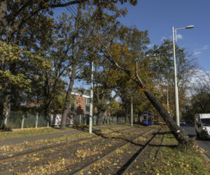 Wrocław. Uszkodzenie trakcji tramwajowej