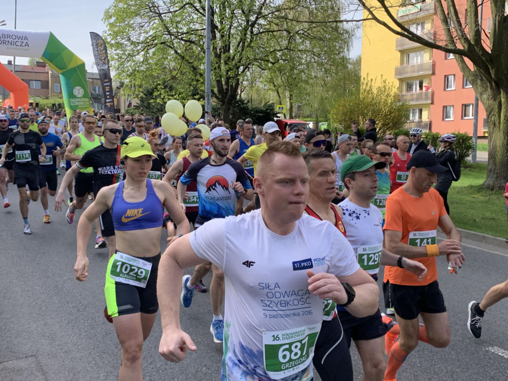 16. Półmaraton Dąbrowski ArcelorMittal Poland w Dąbrowie Górniczej GALERIA