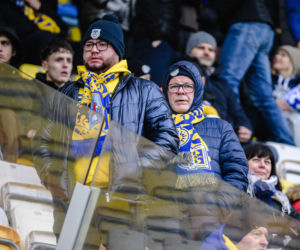 Arka Gdynia - Legia Warszawa: Zdjęcia kibiców z meczu 20. kolejki PKO BP Ekstraklasy