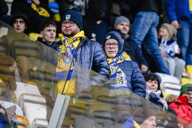 Arka Gdynia - Legia Warszawa: Zdjęcia kibiców z meczu 20. kolejki PKO BP Ekstraklasy