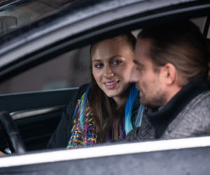 Na Wspólnej, odc.3054. Daria (Patrycja Topajew), Adam (Marcin Rogacewicz)