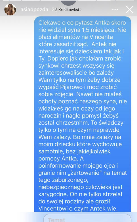 Awantura Opozdy z Królikowskim. Aktorka ma już dość!