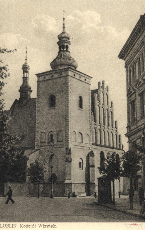 Kościół pw. Wniebowzięcia Najświętszej Maryi Panny Zwycięskiej w Lublinie na archiwalnych zdjęciach